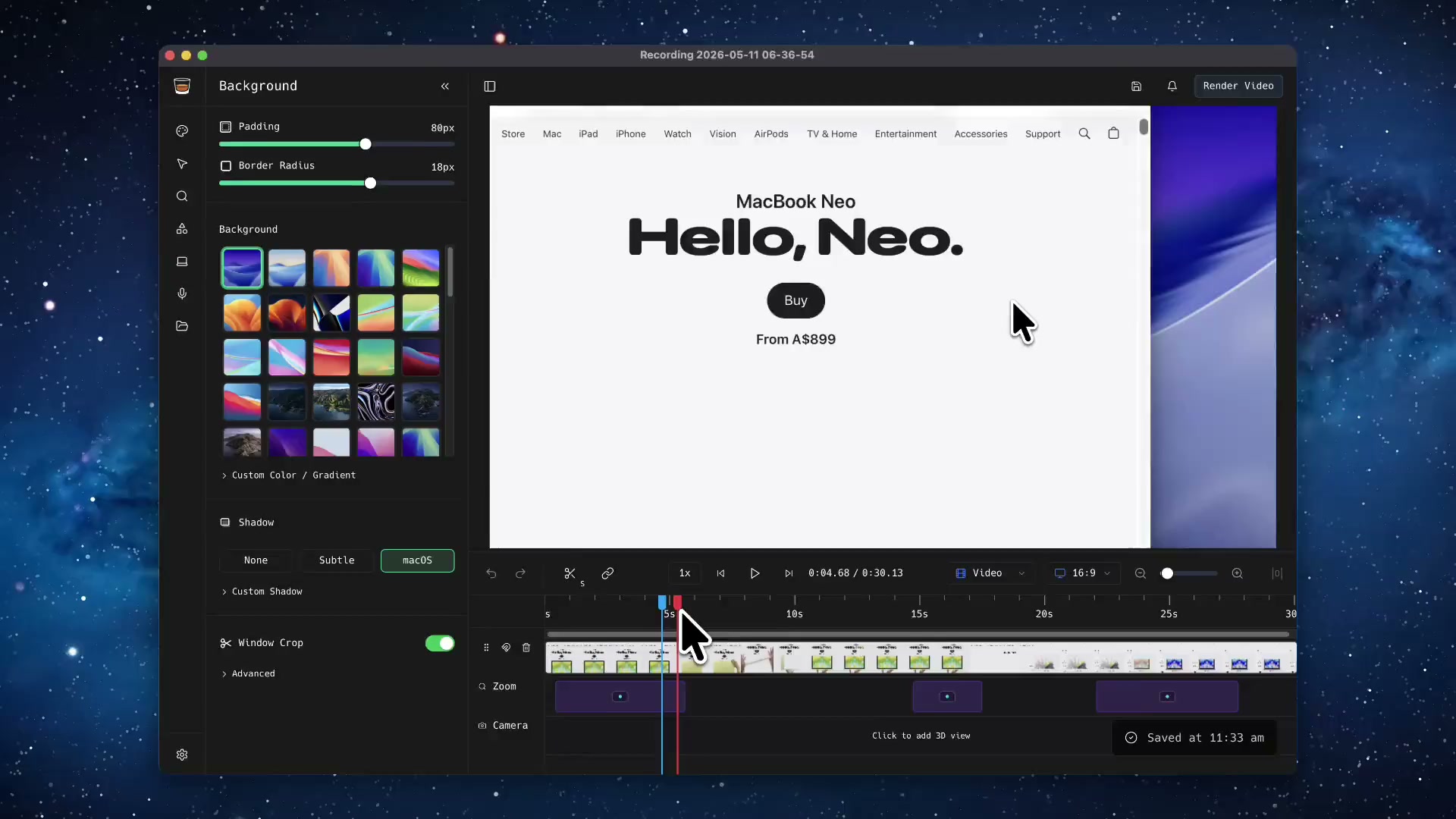 ShotGlass screenshot